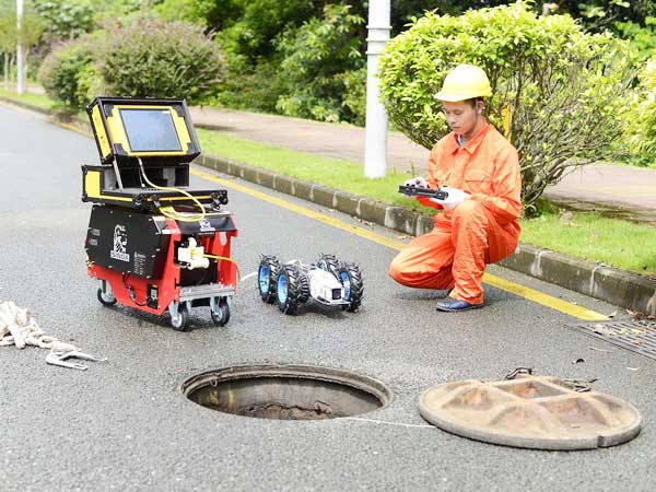 秀峰管道机器人检测