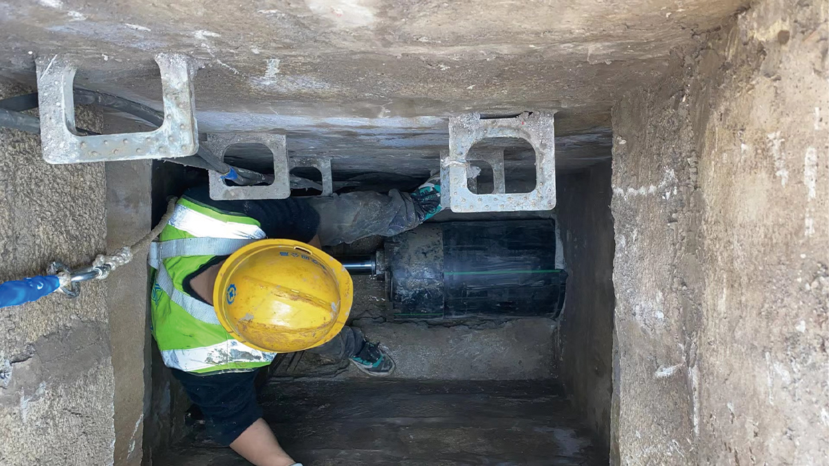 秀峰HDPE短管内衬法